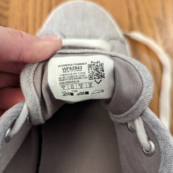 Keds Women's Kickstart Chambray Stripe Linen Sneaker - Picture 7 of 7